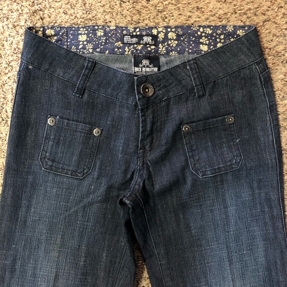 Rock Revolution Flare Jeans Juniors 3/26 - Picture 3 of 9